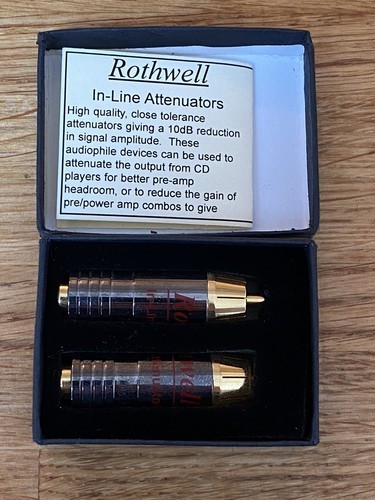 Rothwell audio line - in, rca