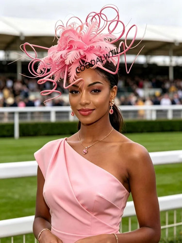 Women feather fascinator hat - women's,