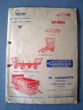 Vintage French 1960s' Farm Equipment Brochure