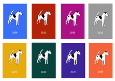 Smooth Fox Terrier 2026 Diary