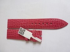 NEW Original Gerald Genta Leather Band Strap Pink 20MM x 20MM