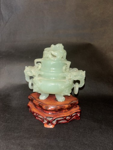 Vintage chinese carved - vintage, jade