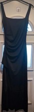 Black Prom Evening Dress Size