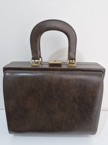 Vintage brown leather - brown,