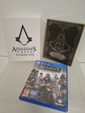 ASSASSINS CREED SYNDICATE STEELBOOK EDITION PLAYSTATION 4 GAME CLEAN & MANUAL