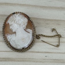antique Victorian shell cameo