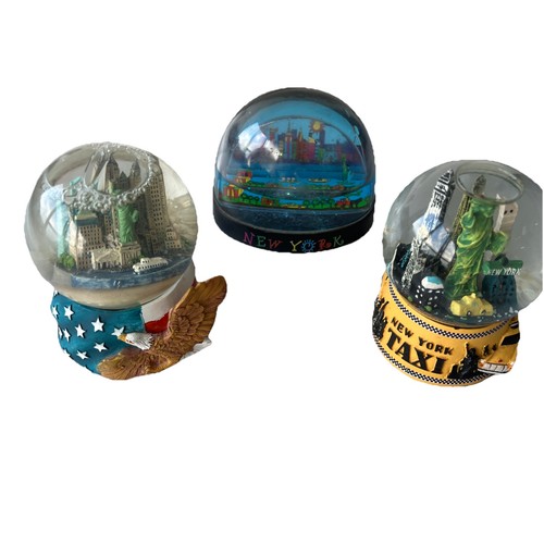 New york city usa snow - new, globes