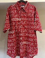 Vintage Moschino Alphabet  Shirt