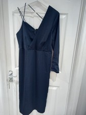 Ladies Navy Blue Evening Dress