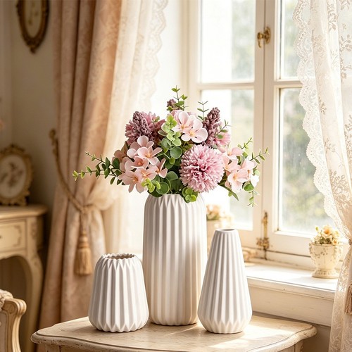 Minimalist striped vase - minimalist,