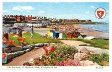The Rockery, St. Mildred's Bay, Westgate-on-Sea, Kent. Postcard by Elgate