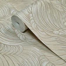Embossed feather-like Layered