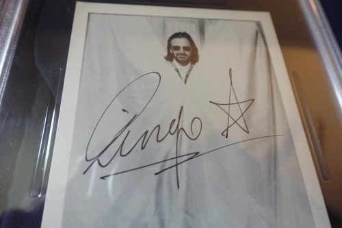 Ringo starr autographed - , 4x5