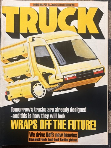 Truck magazine march 1982 - march,