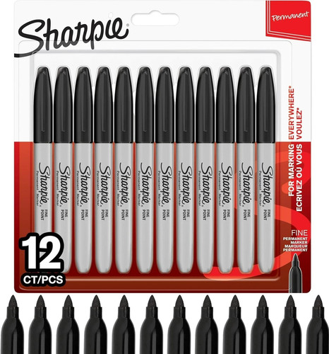 Sharpie permanent markers fine - sharpie,