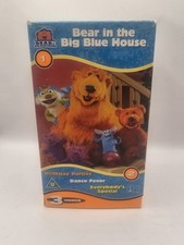 Bear In The Big Blue House VHS Box Set - 3x Videos PAL Very Rare