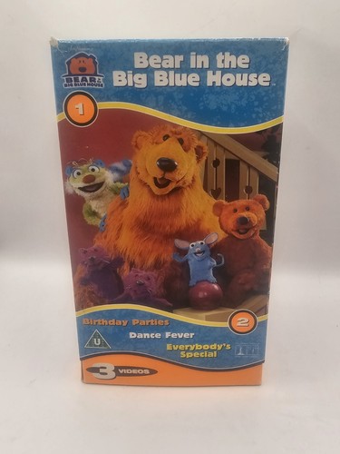 Bear the big blue - bear, house