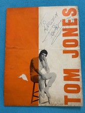 Tom Jones Signed  tour