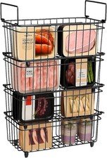 4-Pack Freezer Baskets Freezer