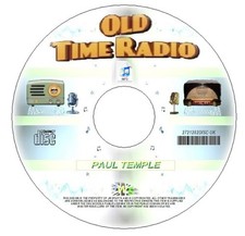 PAUL TEMPLE Old Time Radio Shows OTR 100 FILES MP3 FORMAT CD