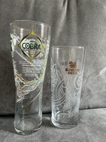 Cobra beer and singha - cobra,