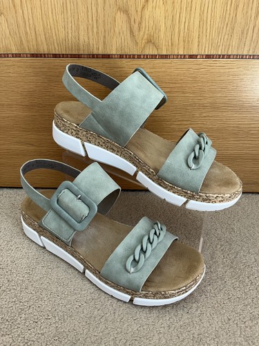 Rieker v2350 women green - women's,