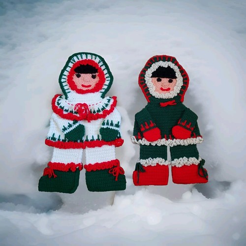 Eskimo inuit yarn crochet - eskimo,