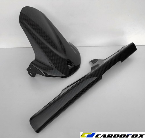 Carbon fiber rear fender - carbon,