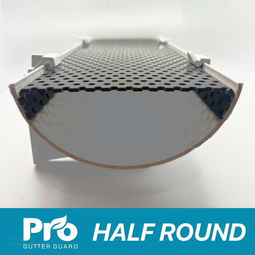 Half round 112mm pro - half, gutter