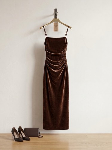 Zara brown strappy - zara, draped