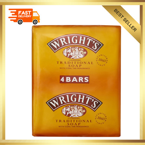 Wright coal tar soap - coal, 4