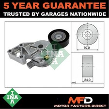 Tensioner Pulley INA Fits VW Ford Seat Skoda Audi 1.9 TDi + Other Models
