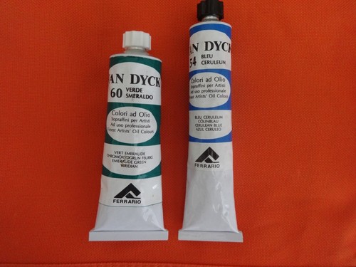 Van dyck oil paints 60ml - paints, 2
