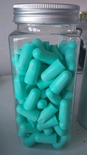 Disposable Ear Plugs Soft Foam, 50+ Pairs, Green Noise Reduction