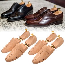 Adjustable wood men shoe - wood,