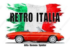 ALFA ROMEO SPIDER S1  t-shirt