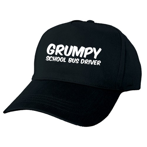 Work hat with grumpy - work, school