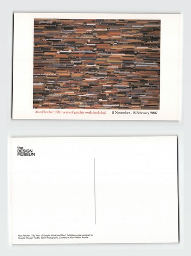 Postcard design museum alan - postcard,