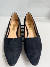 Gabor navy suede leather