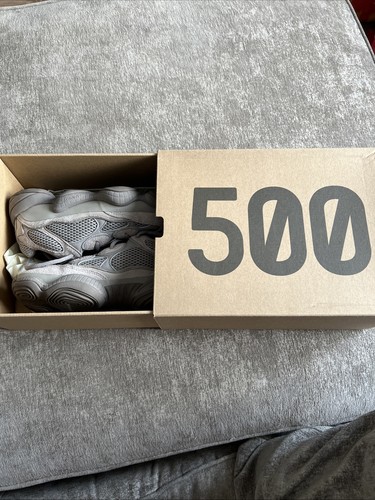 Adidas yeezy 500 ash - grey, uk