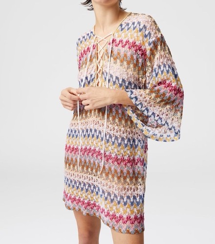 Missoni zig zag lace kaftan - zig,