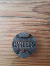 CARLESS Brass Petrol Can  Screw Top