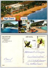 c20675 Royal Oceanic Hotel Negombo  Sri Lanka  postcard 1996 stamp