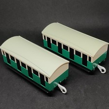 2x Tomy Green White Mighty Mac