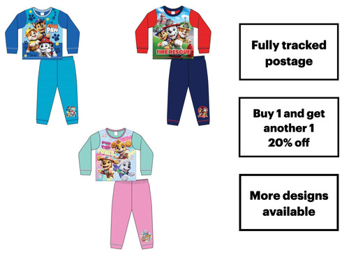 Paw patrol boys girls pyjamas - boys,