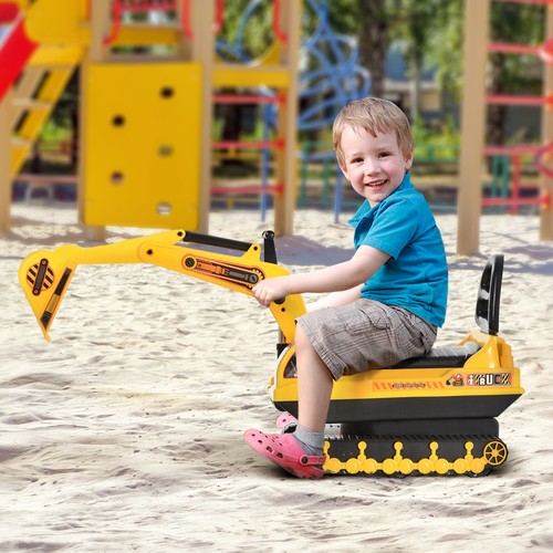 Ride excavator toy tractors - ride,