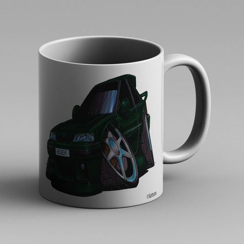 Kartoons car mug austin - car,