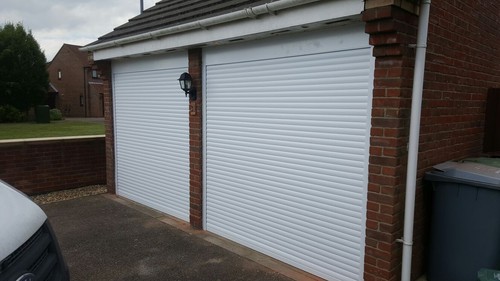 Roller garage door 8ft - door,