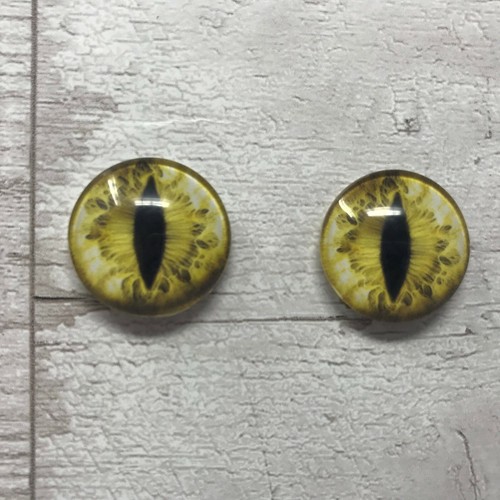 Pair amber glass - pair, great
