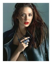 ELIZABETH OLSEN AUTOGRAPHED